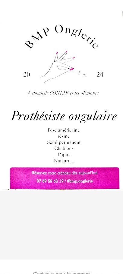 Bmp.onglerie, Manucure à Conlie