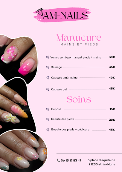 Am-Nails Manucure à Athis-Mons